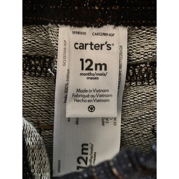 Baby Boy 12M Clothing Lot – Carter’s & Lazy One Outfits (9 Pieces Total) - Picture 9 of 13